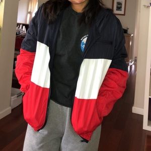 John Galt Colorblock Windbreaker Jacket